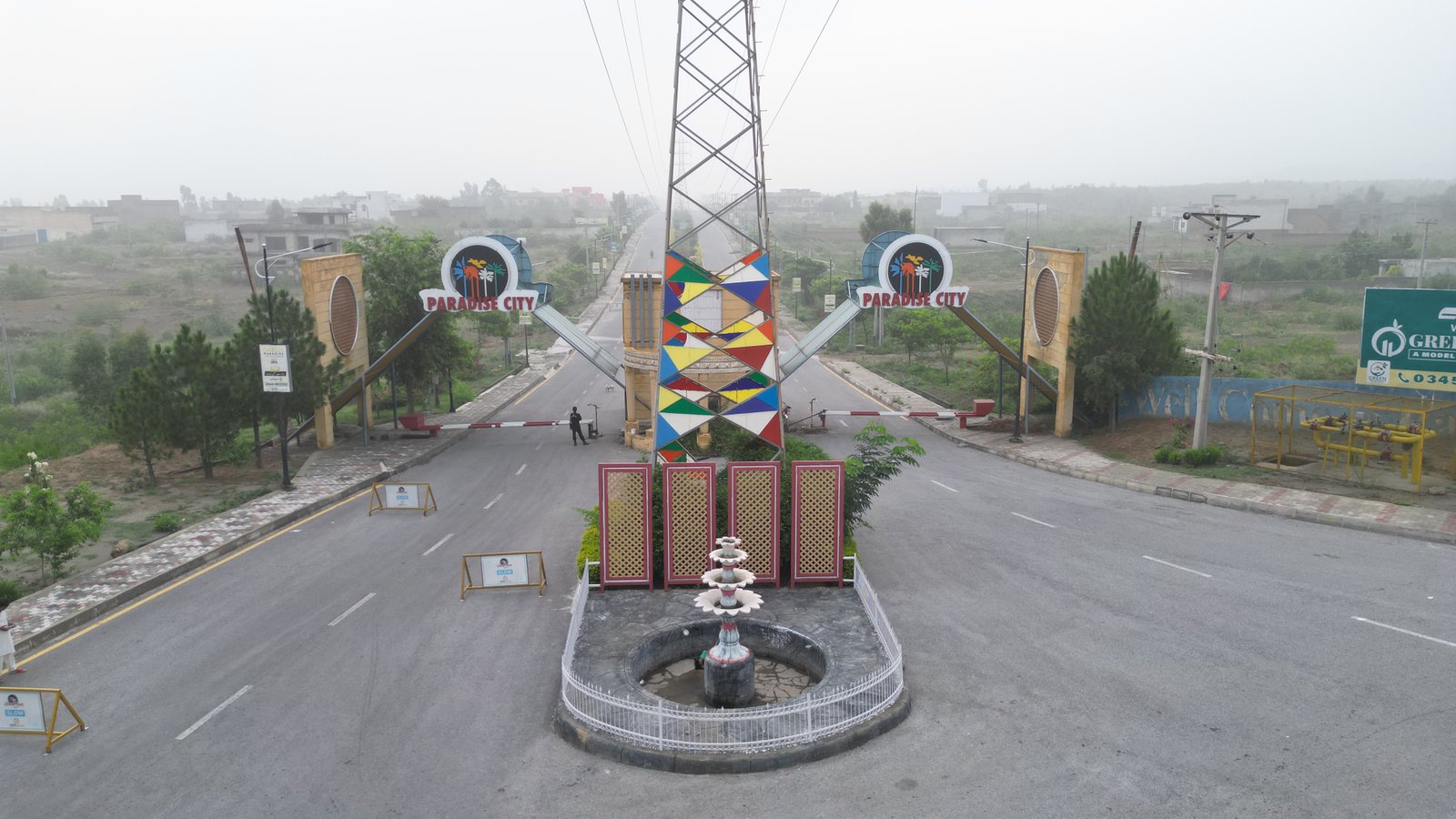 Paradise City Nowshera masterplan schematic